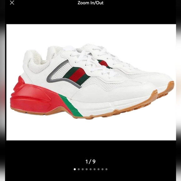 Gucci Rhyton 'White Red Green Reflective' - Picture 2 of 6